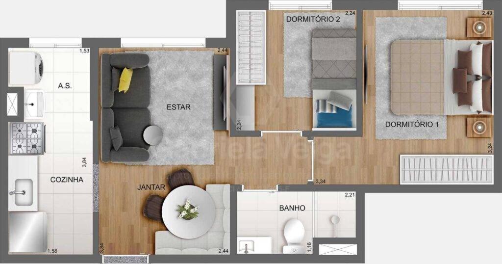 Apartamento Fit Sp Bras Conforto Qualidade Bem Localizado São Paulo